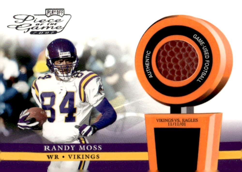 Amazon.com: 2002 Playoff Piece of the Game Materials #43J Randy